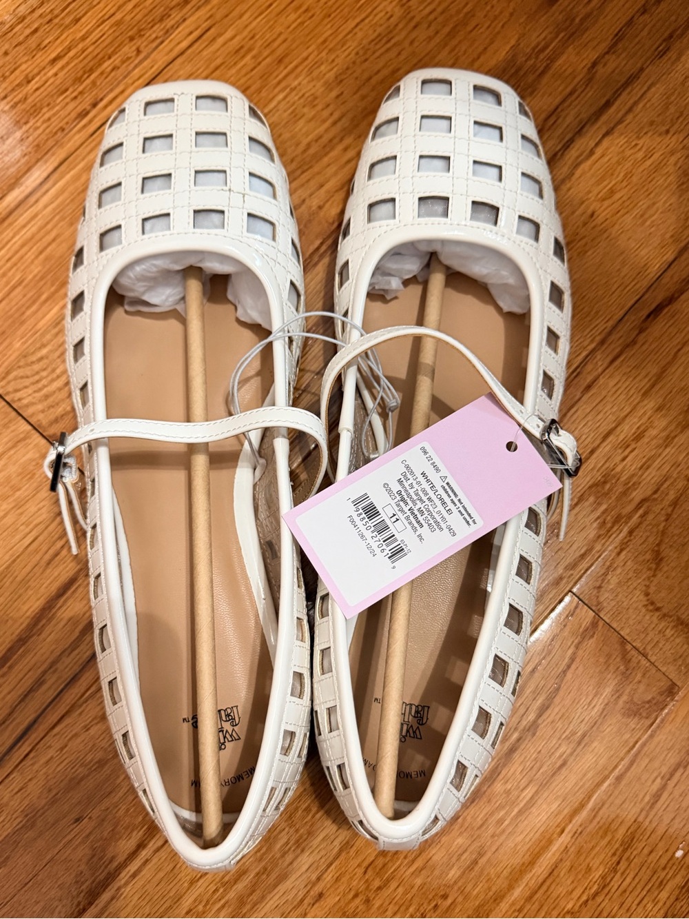 wild fable White Mary Jane Cutout Flats
